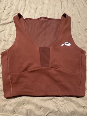 Bandit Running Stamina™ Vela Race Crop - Coffee Bean - S